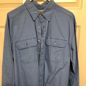 New (w/o tags) L.L. Bean Blue Button Down